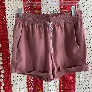 Pink spring break away shorts